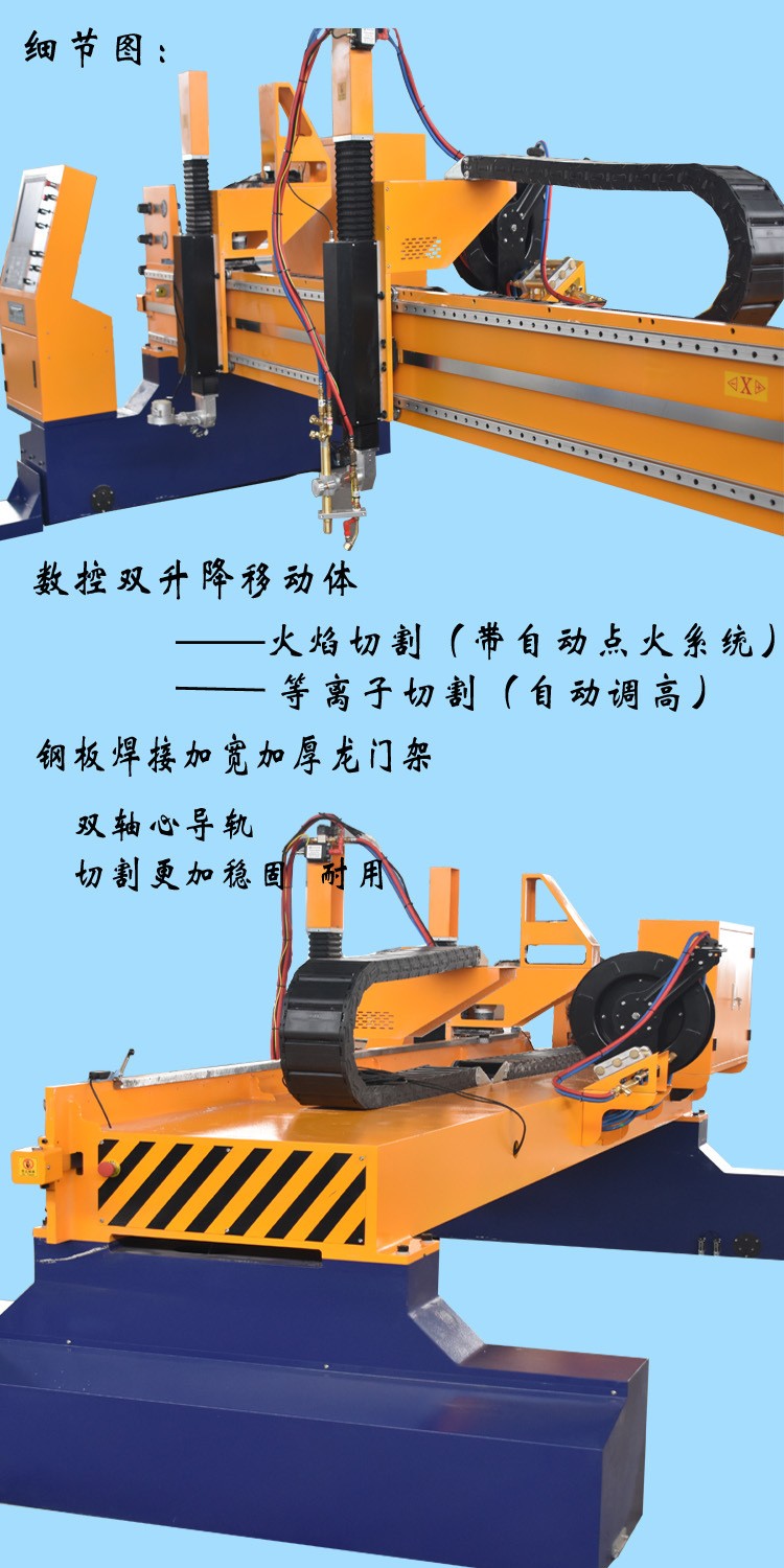 XRSK-LMS重型龍門式數(shù)控切割機細(xì)節(jié)圖